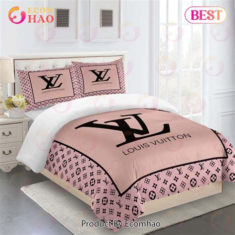 pink louis vuitton bed set|designer bed set louis vuitton.